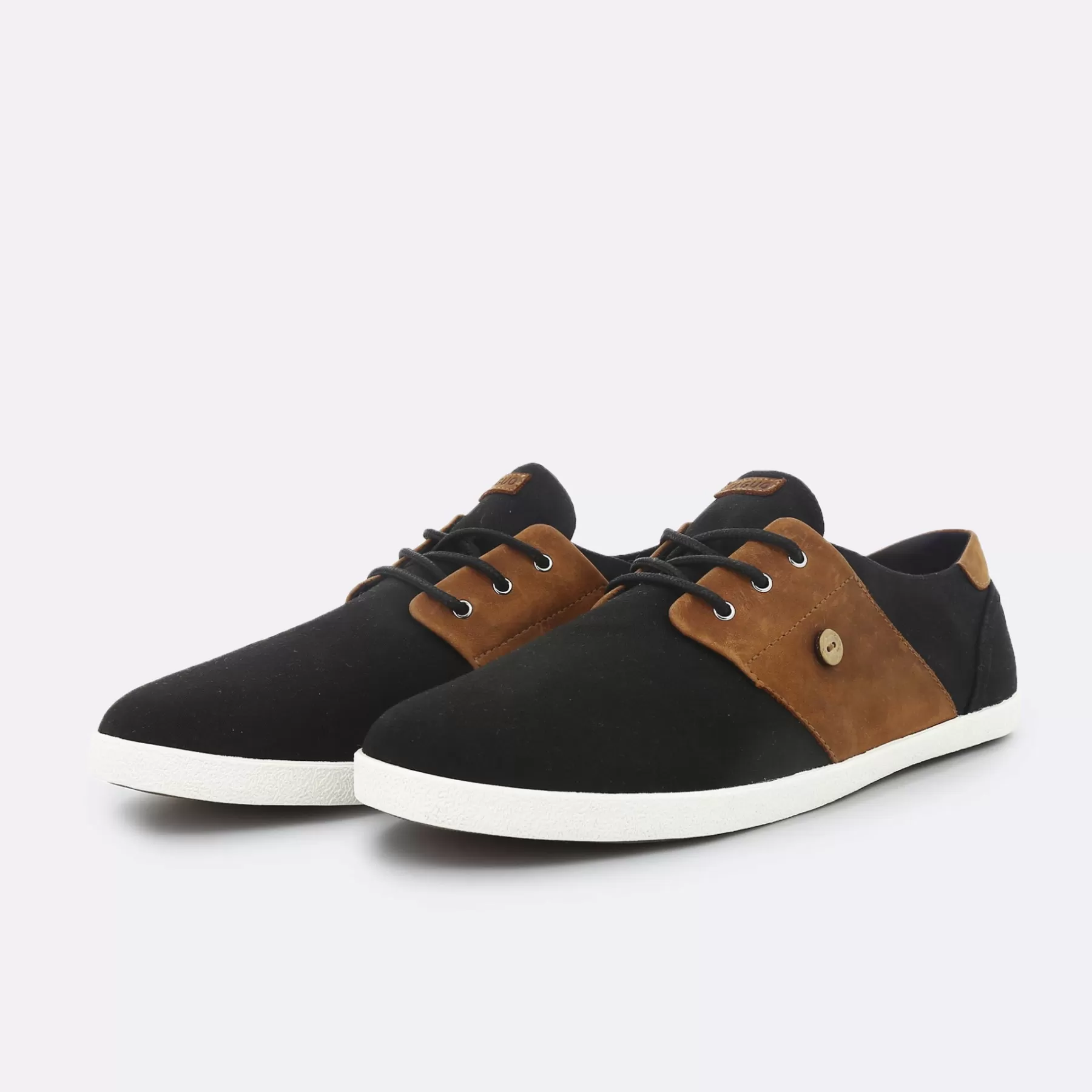 Outlet Black & Mahogany Tennis Man - Shoes