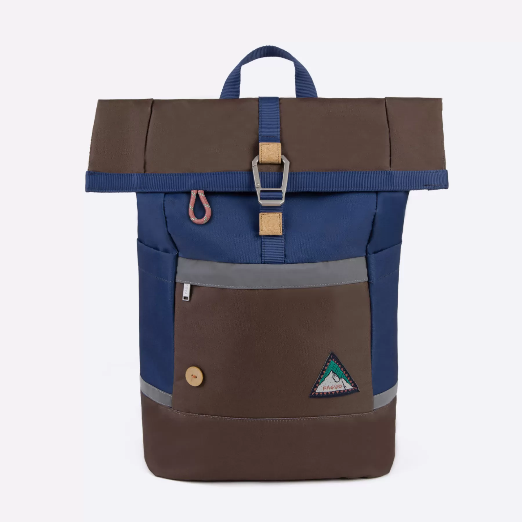 Sale Brown & Indigo Backpack Backpacks