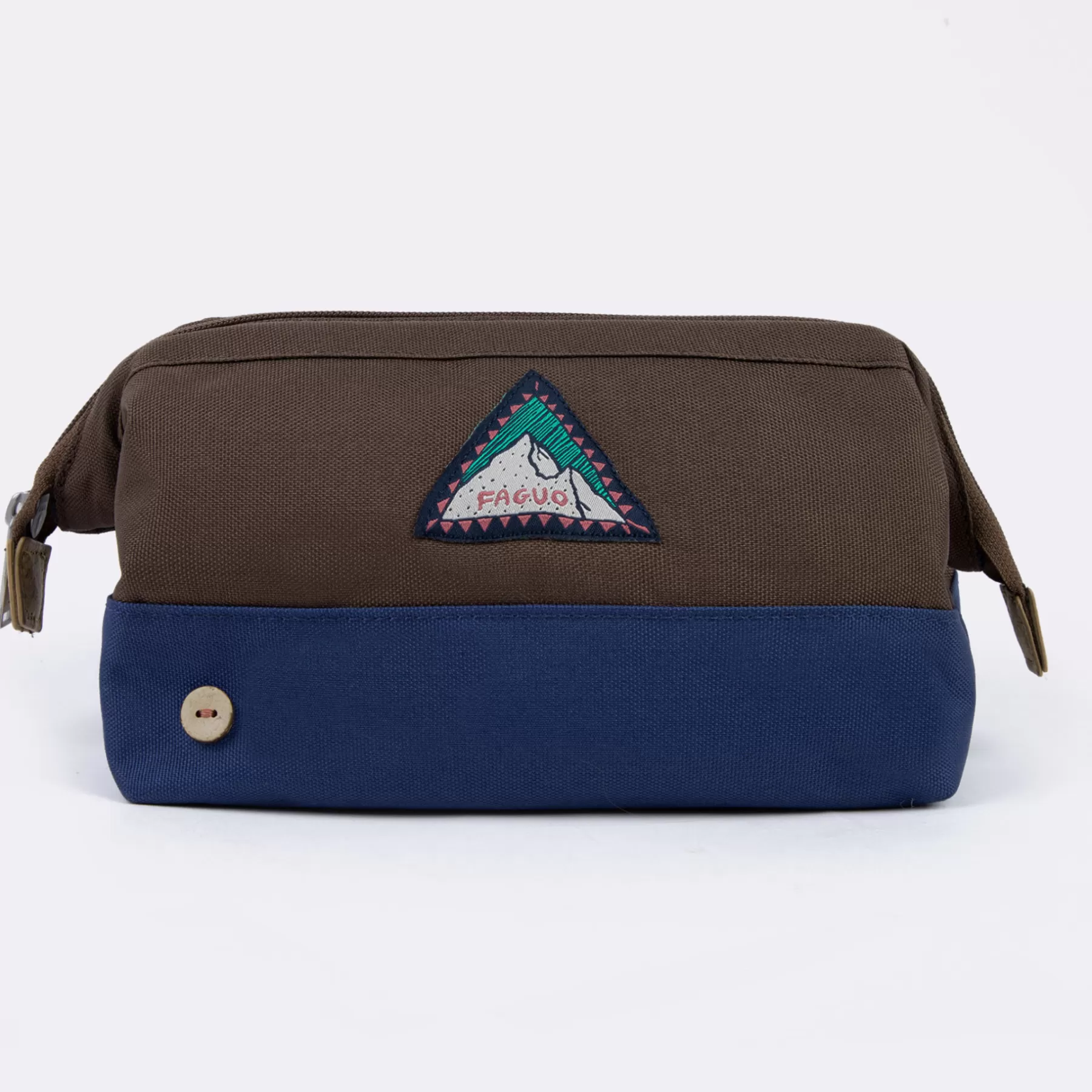 Best Sale Brown & Indigo Washbag Washbags