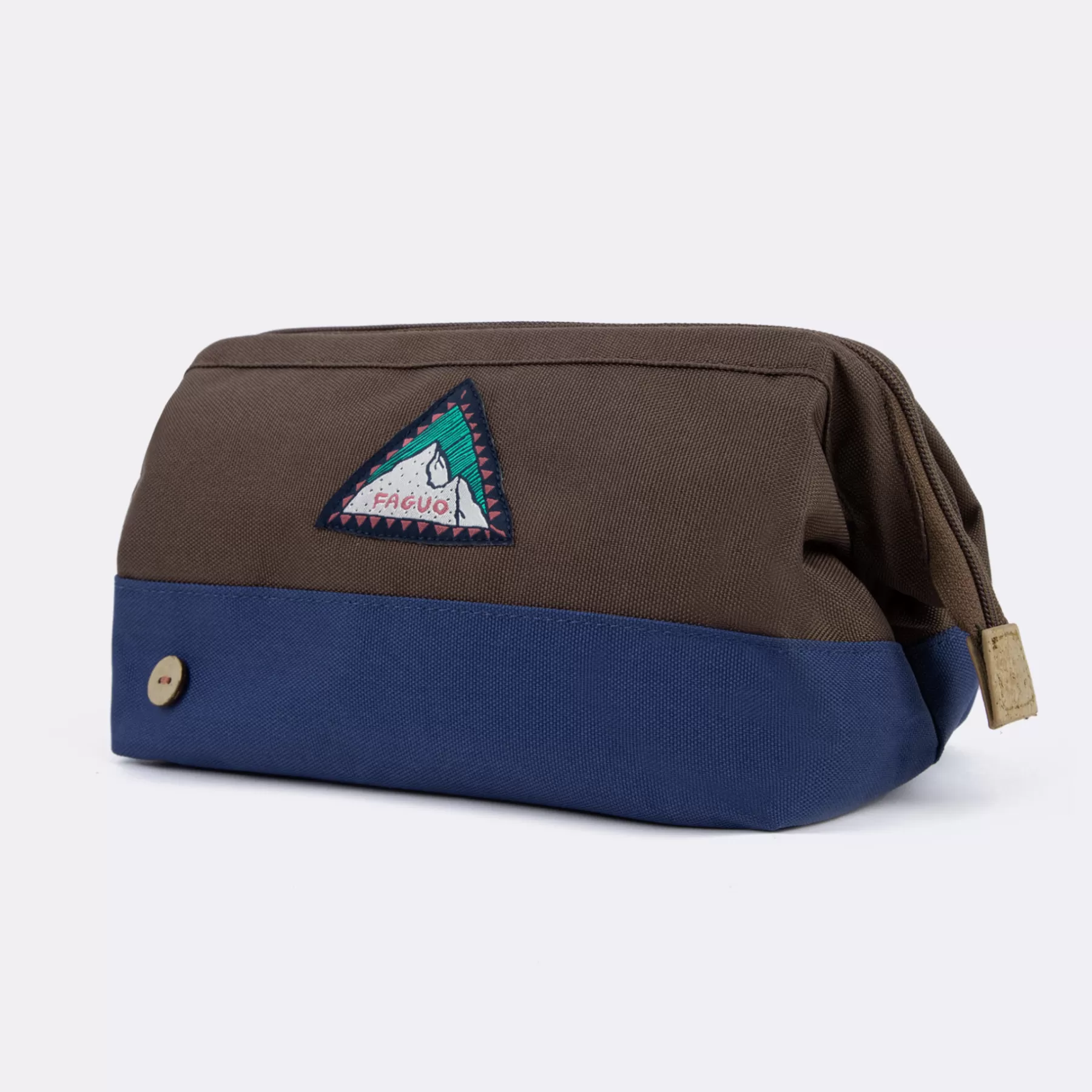 Best Sale Brown & Indigo Washbag Washbags