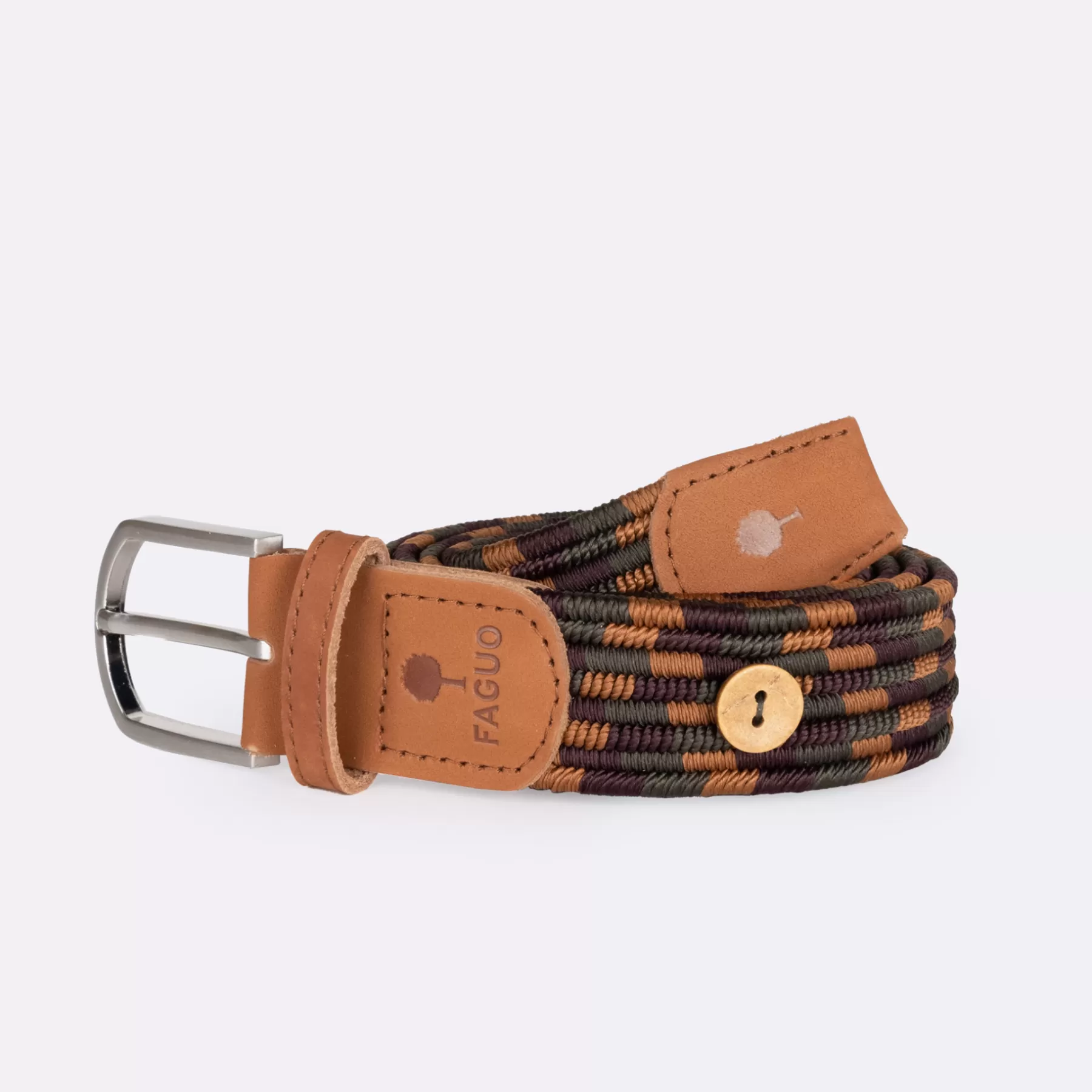 Store Burgundy & Tawny Belt Belts