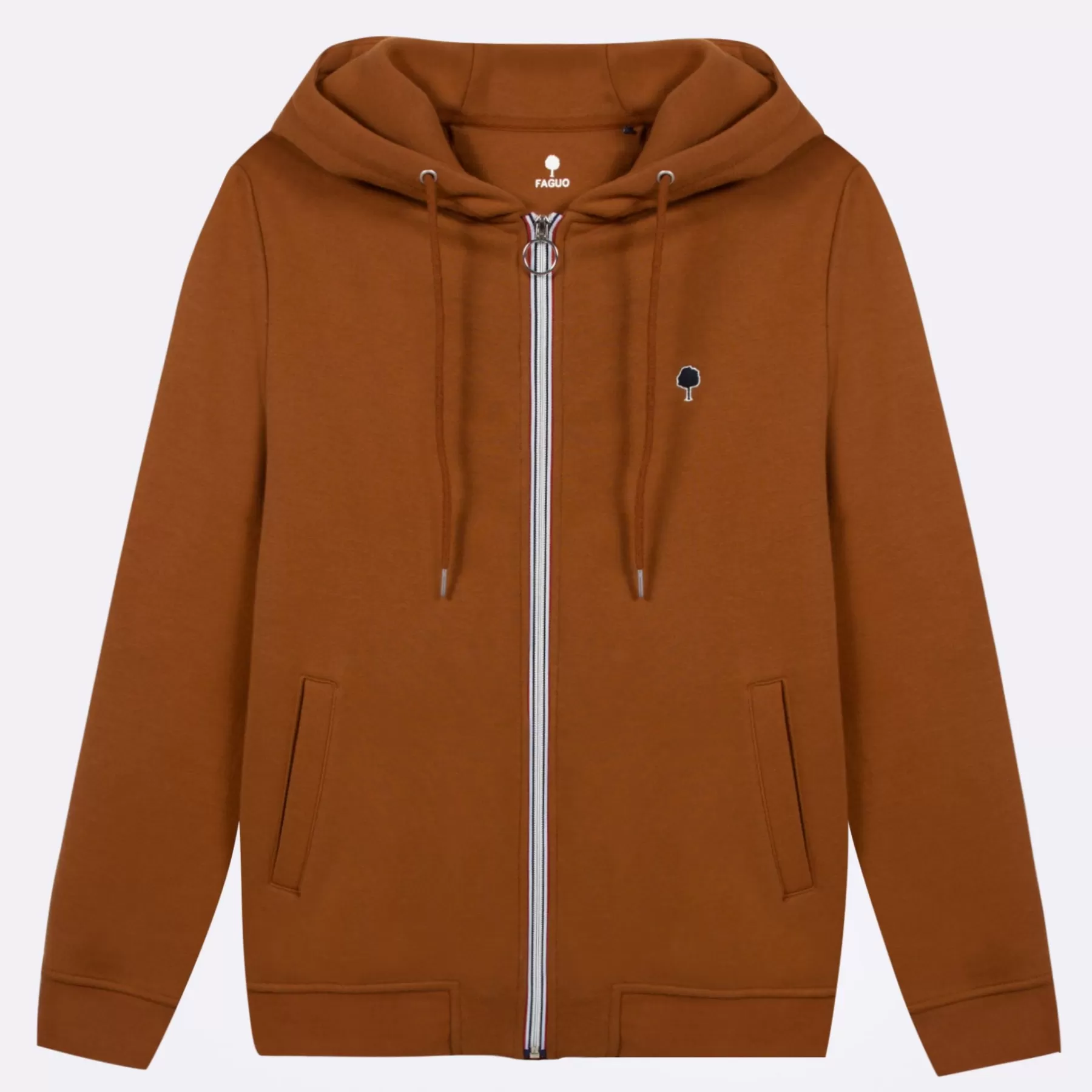 Discount Cognac Hoodie Textile