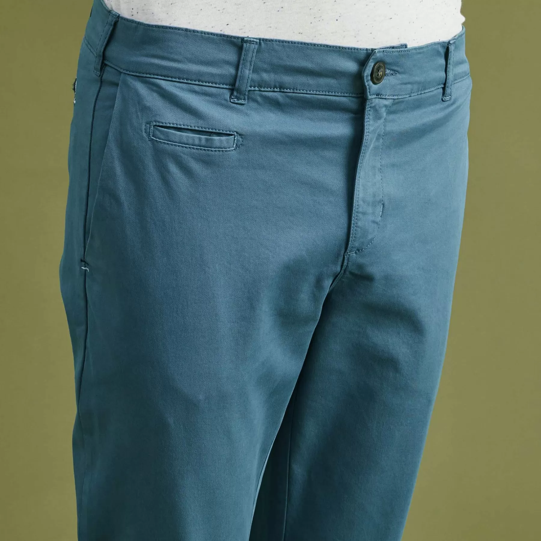 Best Dark Blue Chinos Fitted Cut Chinos & Pants