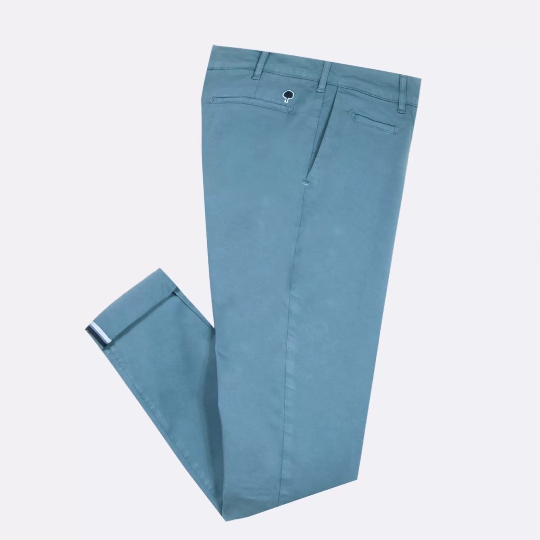 Best Dark Blue Chinos Fitted Cut Chinos & Pants