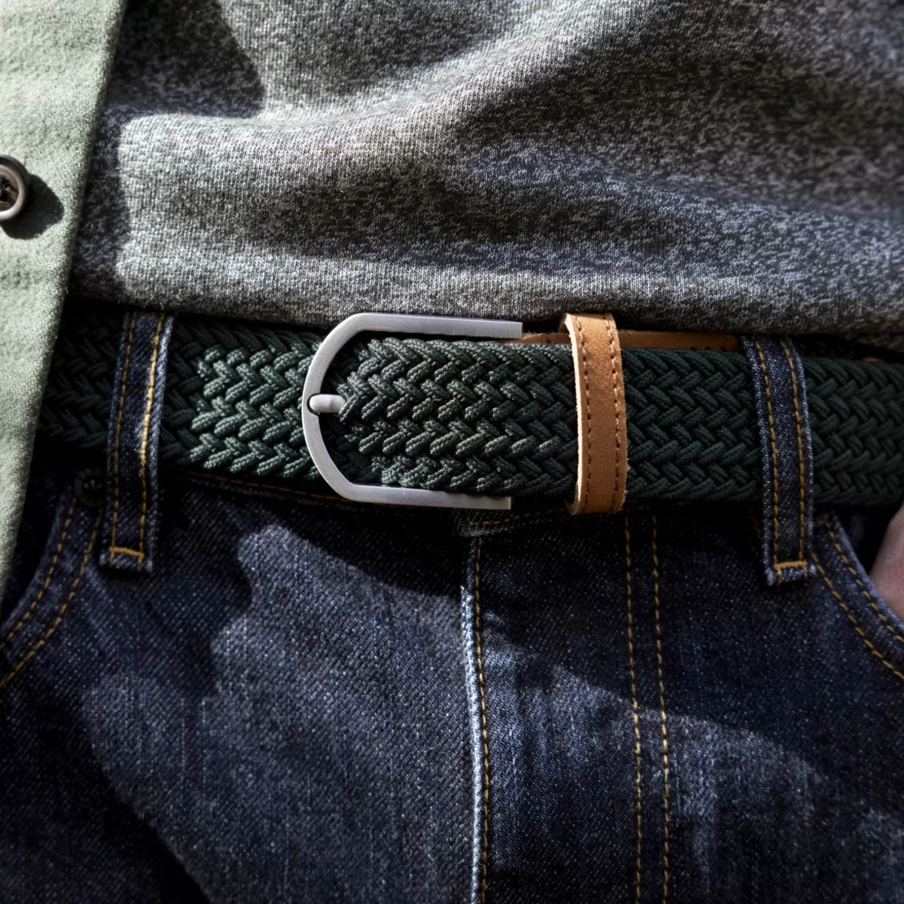 Shop Dark Green Belt Belts