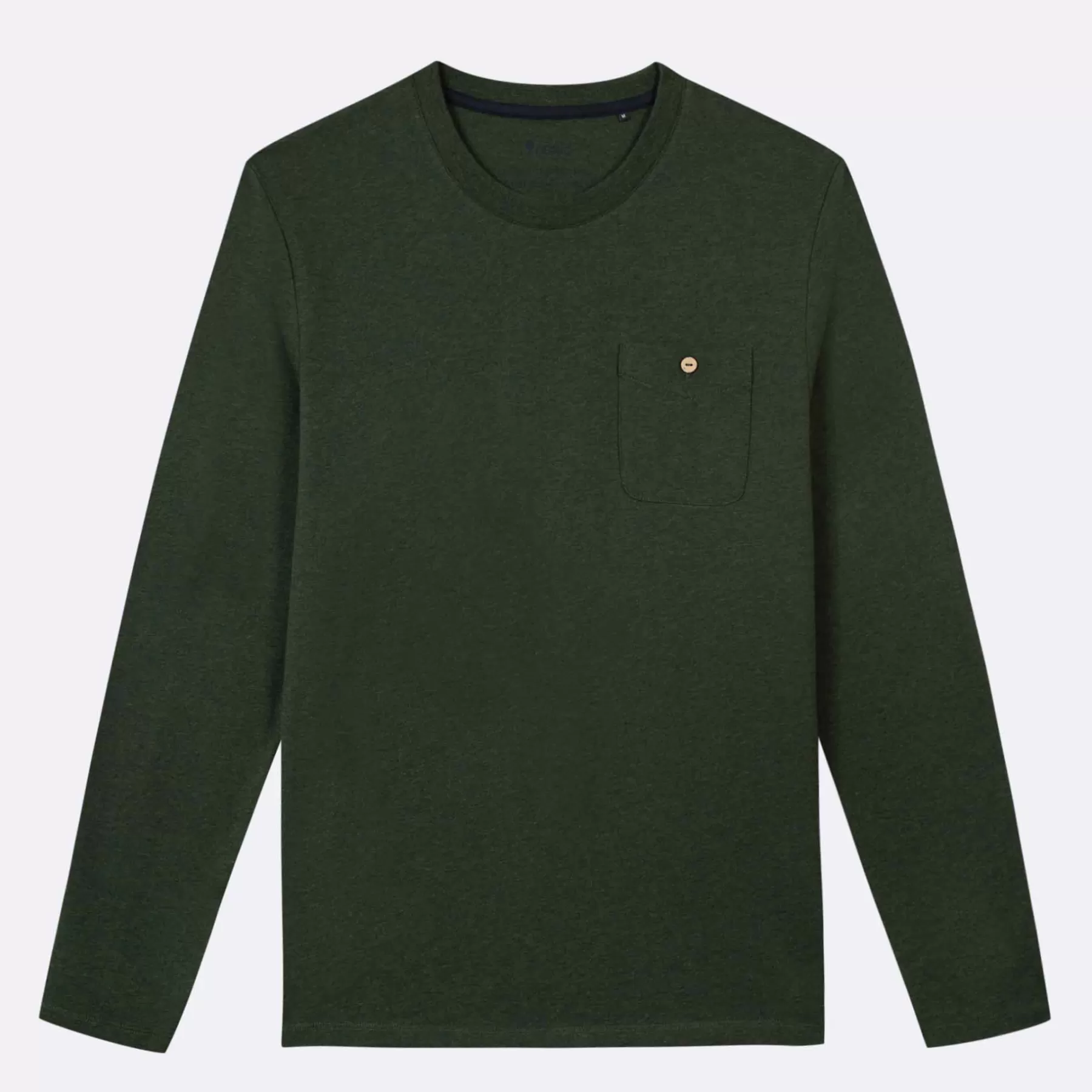 Best Dark Green Long Sleeve T-Shirt Faguo T-Shirts