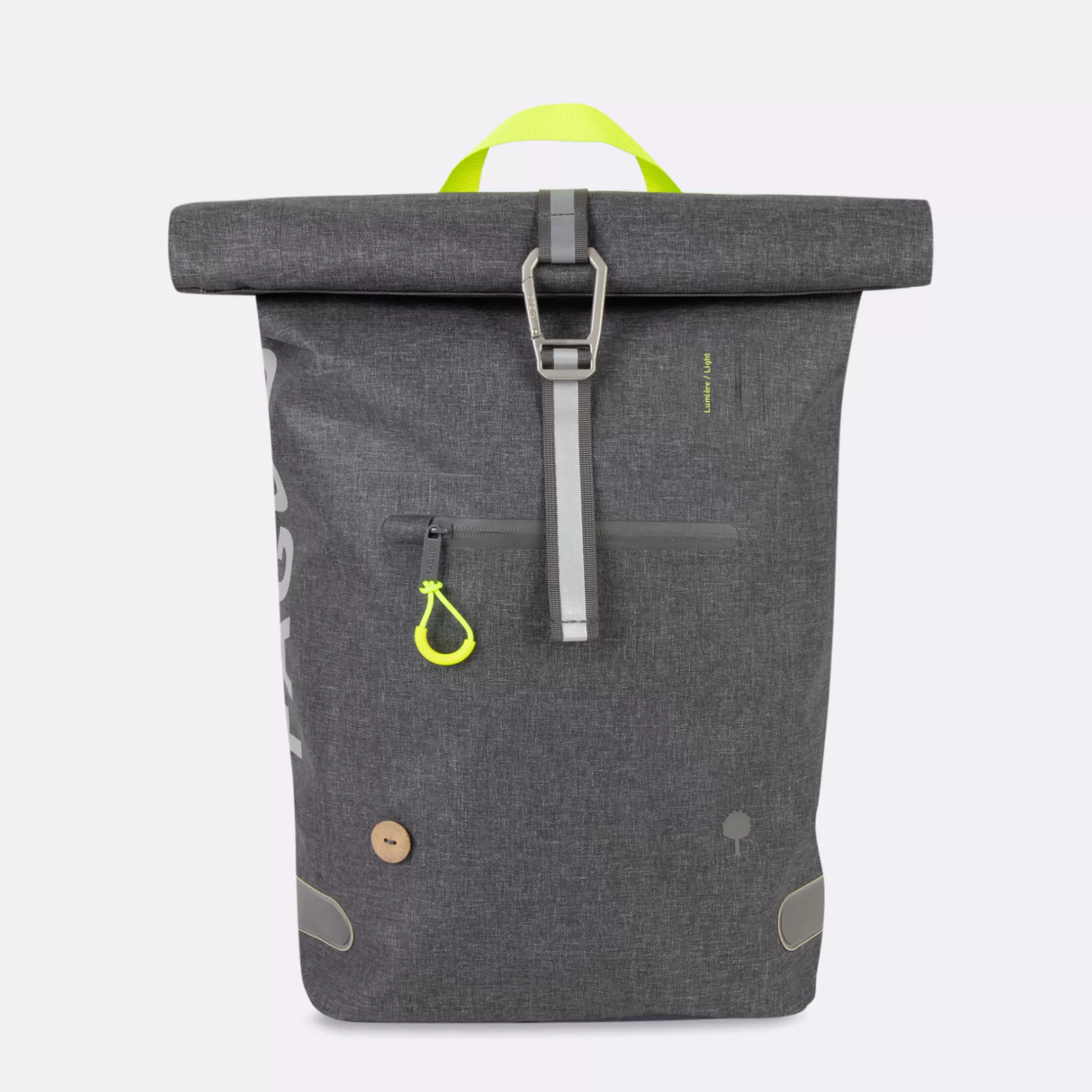 Outlet Grey Backpack Vegan Backpacks