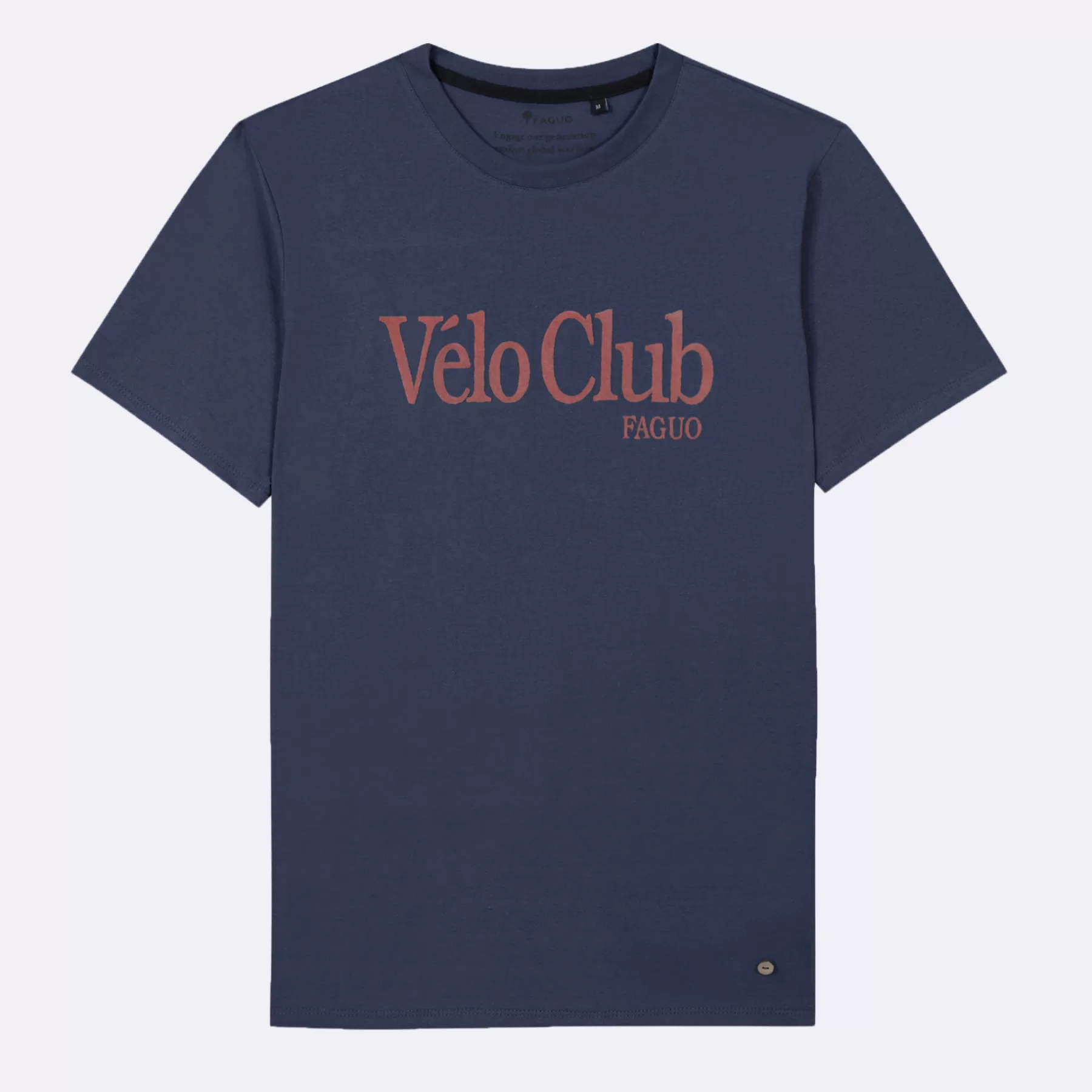 Best Indigo Round Neck T-Shirt V Lo Club Faguo T-Shirts