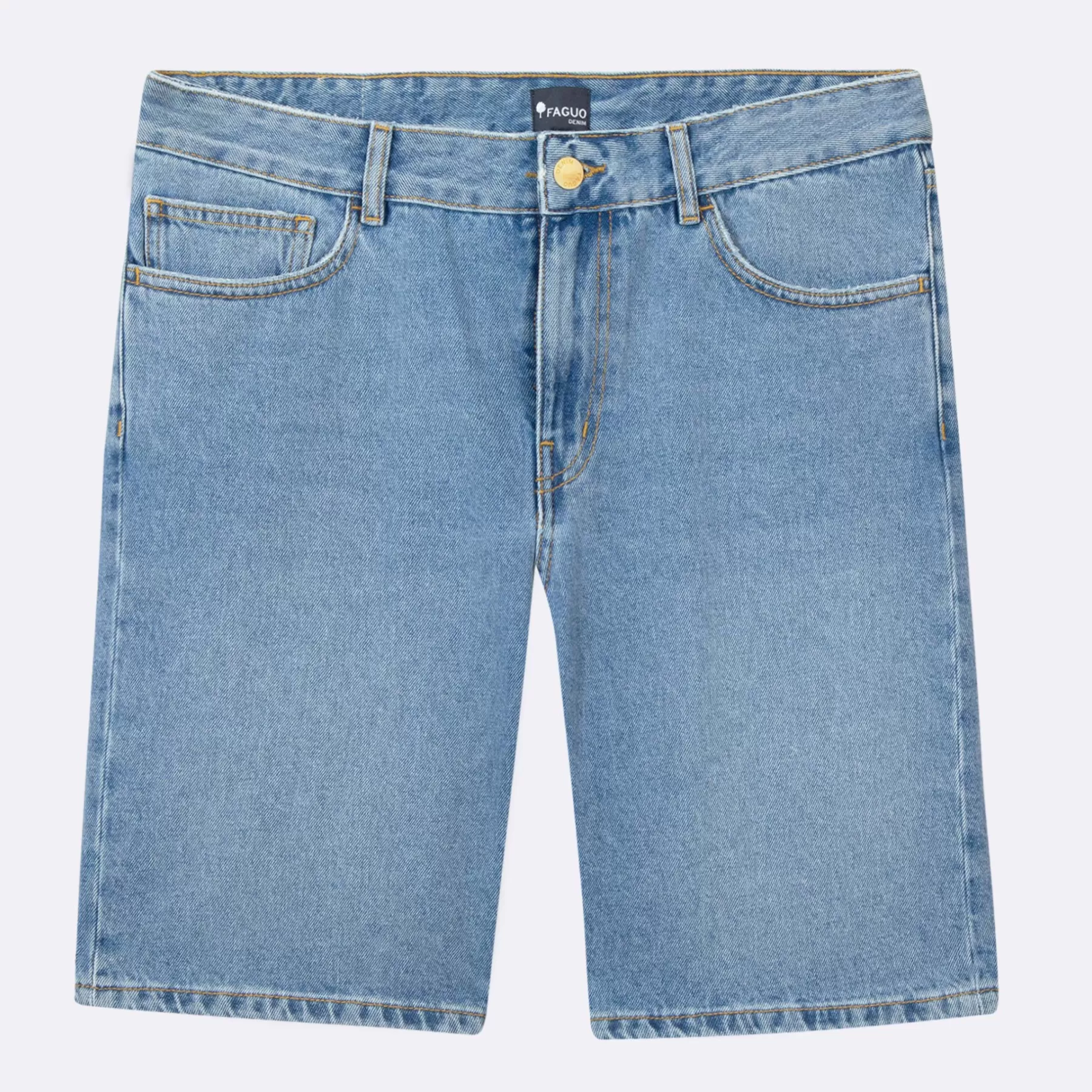 New Light Denim Denim Shorts Faguo Shorts