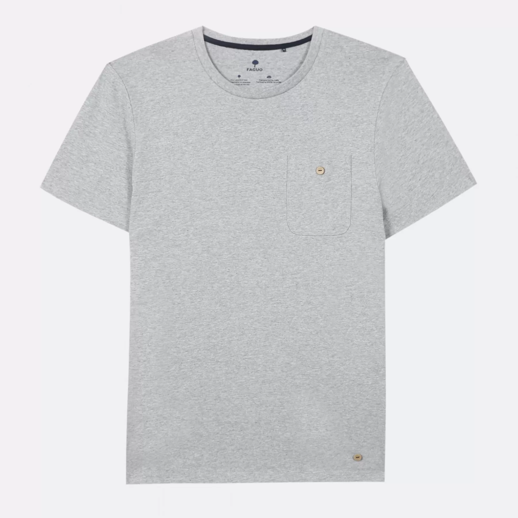 Sale Light Grey T-Shirt Faguo T-Shirts