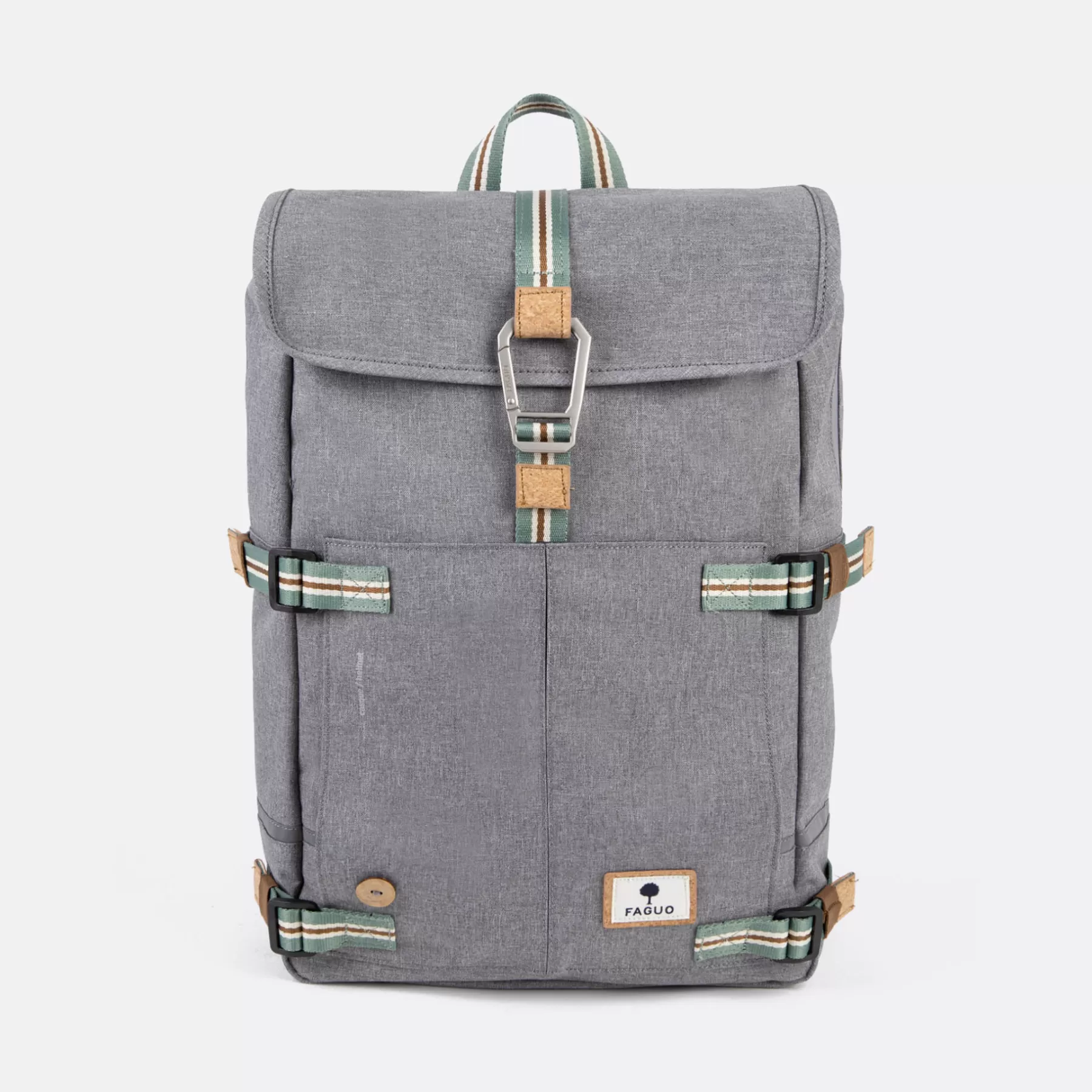 Hot Medium Grey Melange Backpack Backpacks