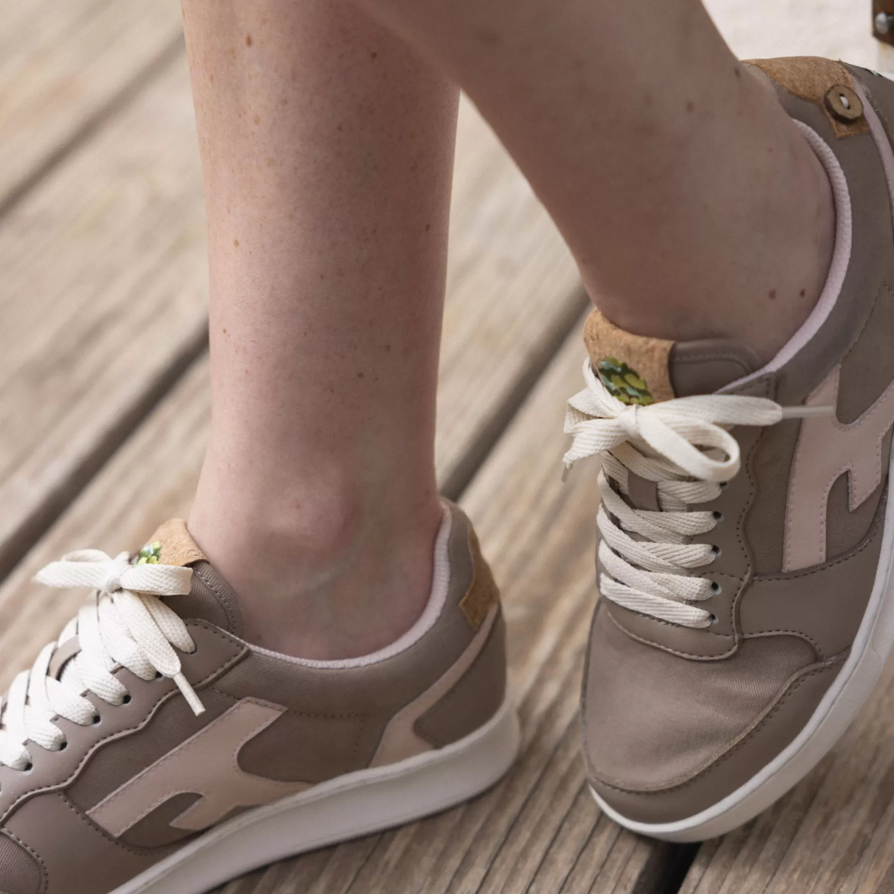 Best Sale Mushroom And Light Pink Sneakers Discover Our Hazel