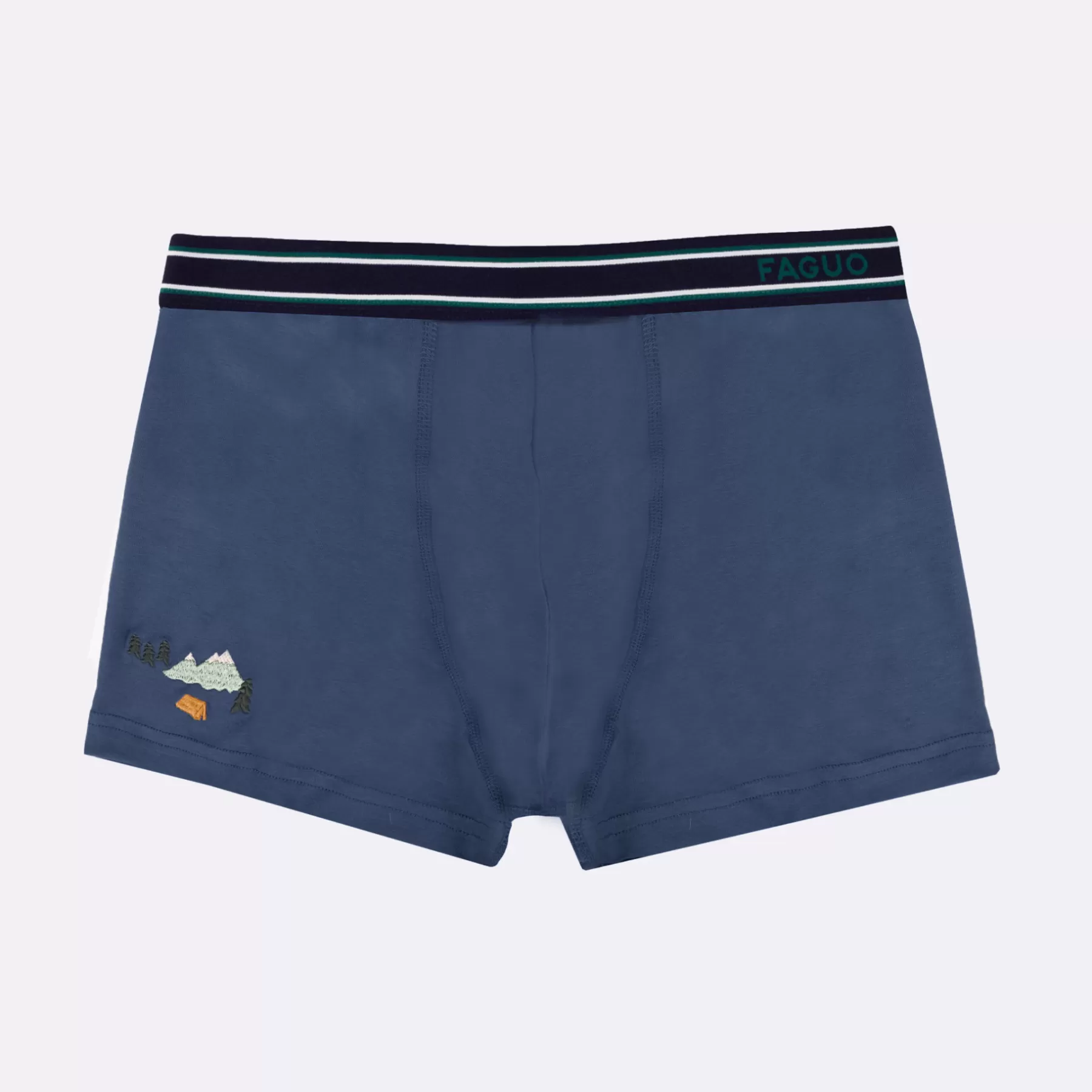 Cheap Navy & Light Grey Melange Boxer Other Accessories