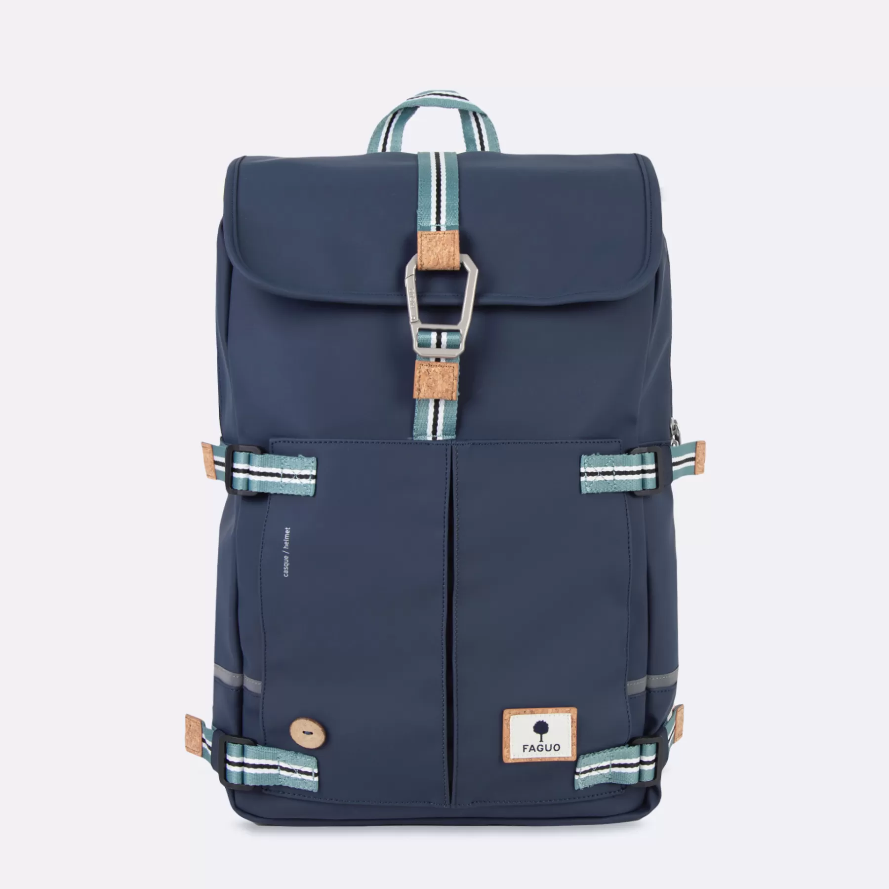 Clearance Navy Backpack In Recyled Polyester - Commuter Model Waterproof Bags