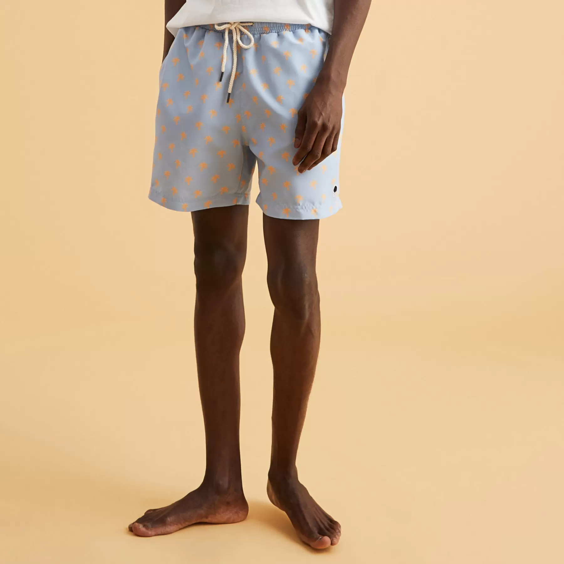 Flash Sale Sky Blue Bath Shorts Swim Short For Men